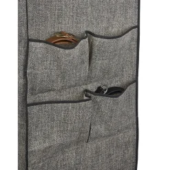 Armoire tissu penderie modulable avec étagères L88xl46xH169cm