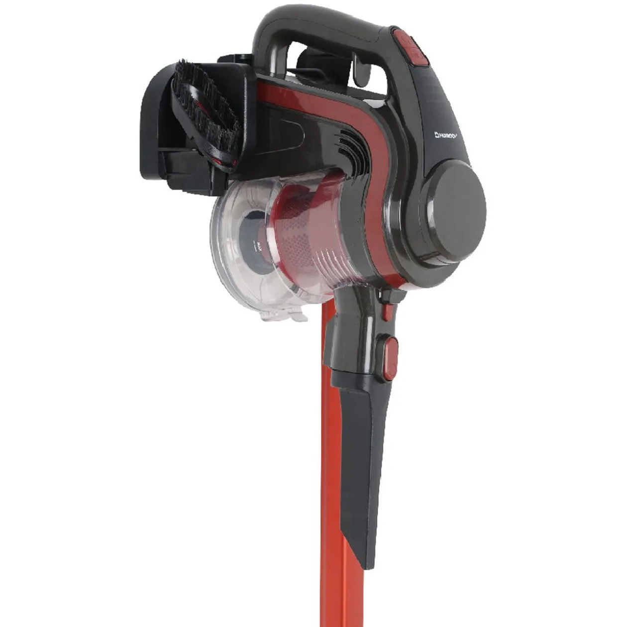 Aspirateur 2 en 1 sans fil sans sac silencieux Homday rouge