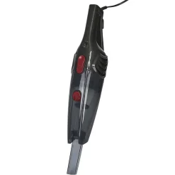 Aspirateur balai 2en1 Homday filaire noir et rouge