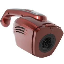 Aspirateur balai sans sac 2 en 1 gris et rouge Homday