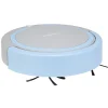 Aspirateur robot Cyclonia rond gris et bleu