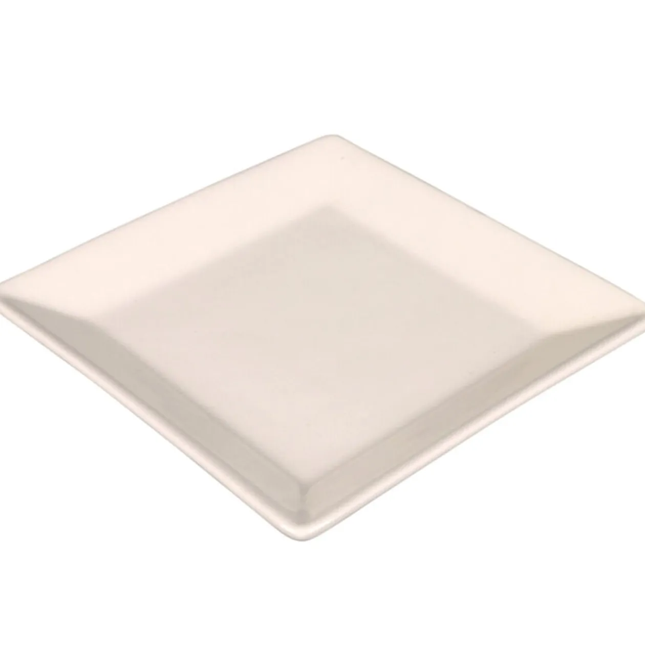 Assiette à dessert écrue