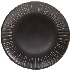 Assiette à dessert en céramique noir Ø21cm