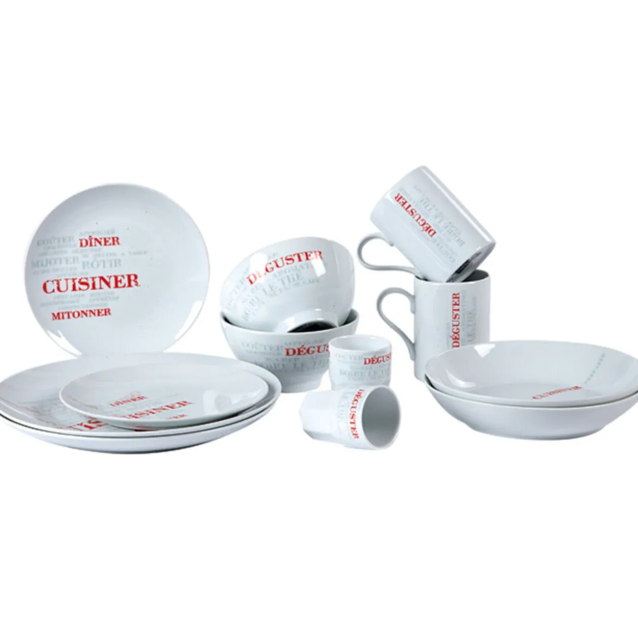 Assiette à dessert interactive