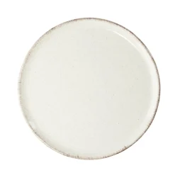Assiette à dessert Lisbonne en grès beige Ø20,5cm