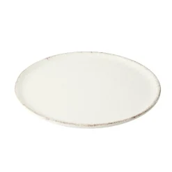 Assiette à dessert Lisbonne en grès beige Ø20,5cm