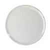 Assiette à dessert Lisbonne en grès gris Ø20,5cm