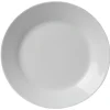Assiette à dessert ronde blanche