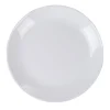 Assiette à dessert ronde Luminarc unie blanche Diwali