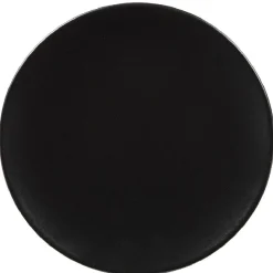 Assiette à dessert uni noir