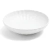 Assiette à soupe Venise rebord ondulé faïence blanc Ø20cm