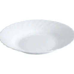 Assiette creuse blanche