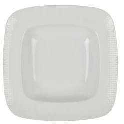 Assiette creuse blanche