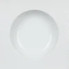 Assiette creuse blanche carrée