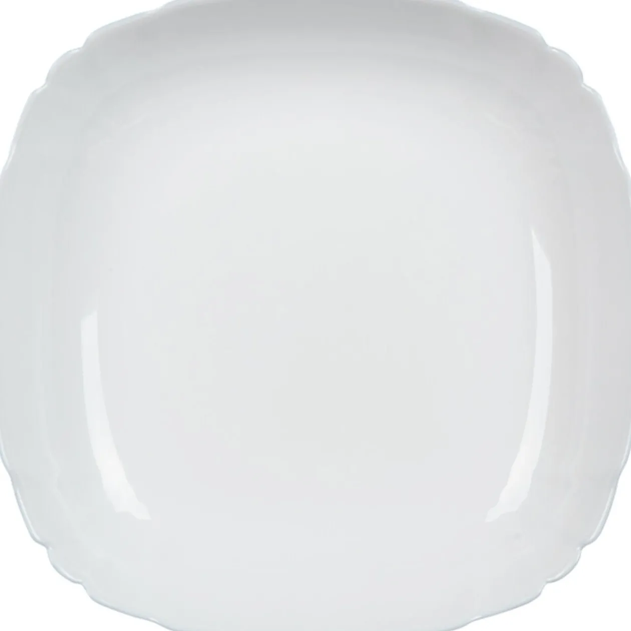 Assiette creuse Luminarc blanc Lotusia