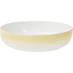 Assiette creuse porcelaine colorée Ø20cm