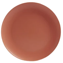 Assiette plastique réutilisable uni Ø23,5xH2cm