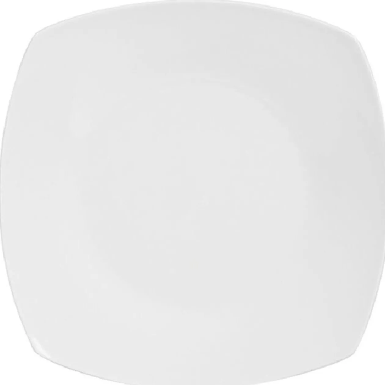 Assiette plate blanche