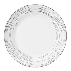 Assiette plate blanche