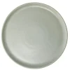Assiette plate Julie en grès vert Ø27cm