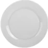 Assiette plate ronde Luminarc blanche Zana
