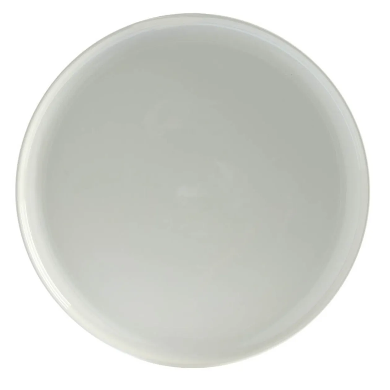 Assiette plate ronde Oslo taupe