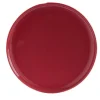 Assiette plate ronde Oslo rouge