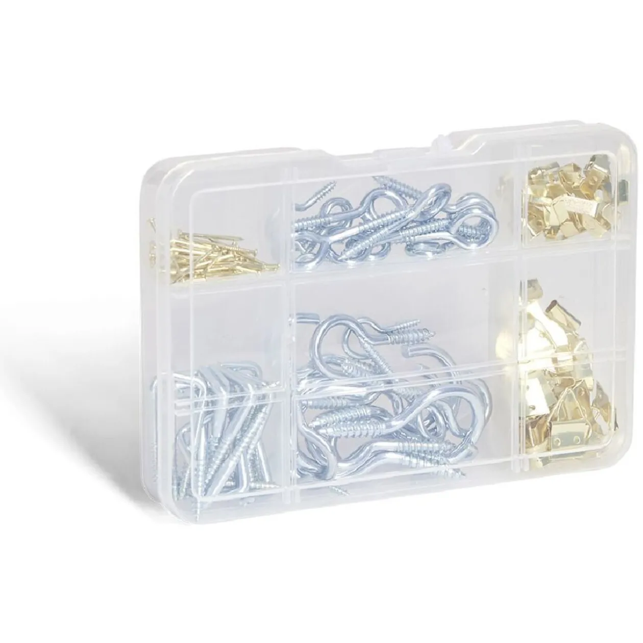 Assortiment de 140 crochets en métal