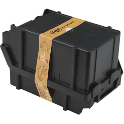 Bac à bec en plastique gris x2