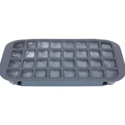 Bac 32 glaçons caoutchouc souple L.33,4x18cm