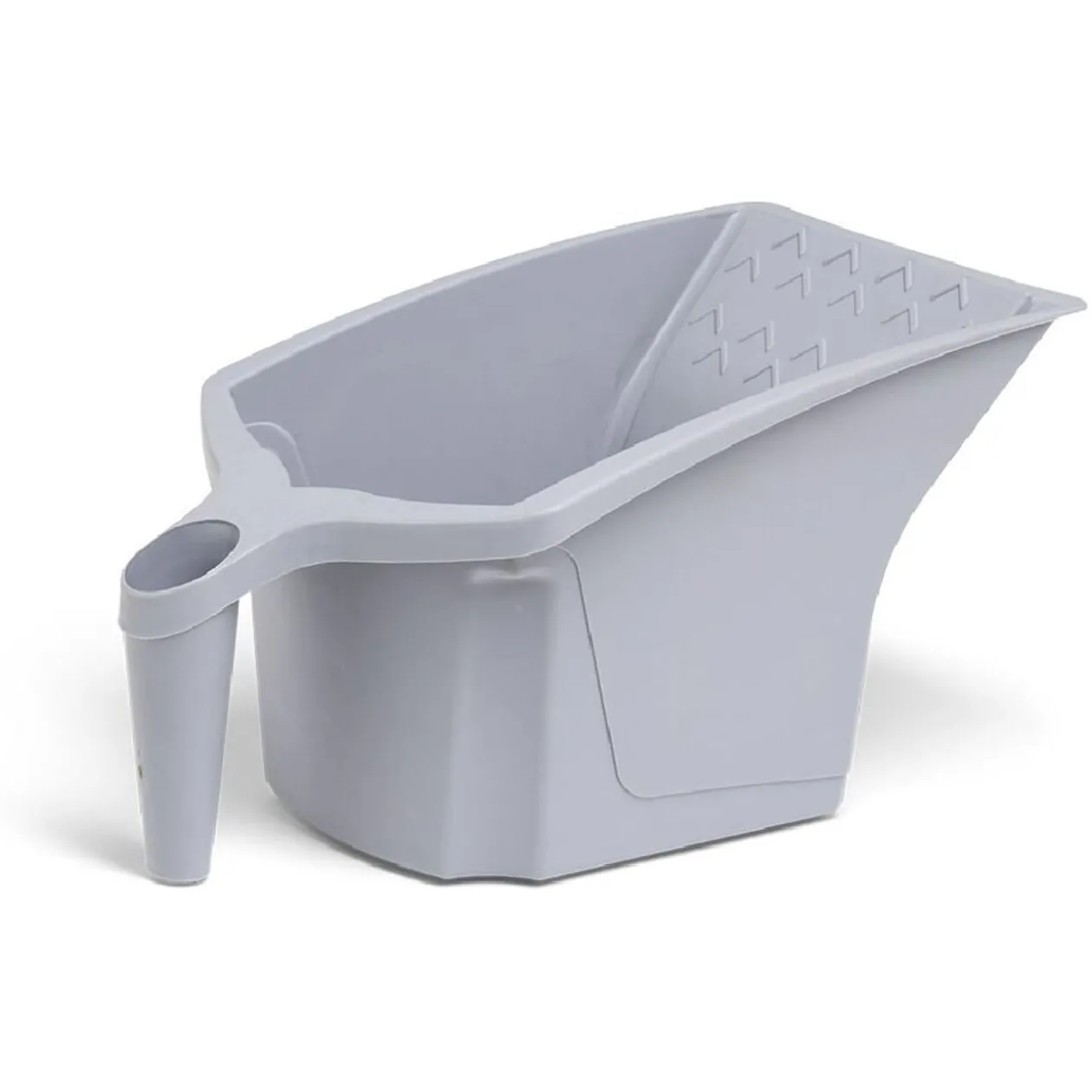 Bac à peinture avec poignée plastique gris