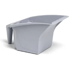 Bac à peinture avec poignée plastique gris