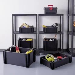 Bac de manutention noir 8L