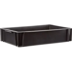 Bac de manutention noir 18L