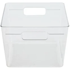 Bac de rangement carré transparent pour frigo 5,5L