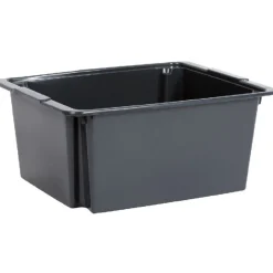 Bac de rangement gris 22 L