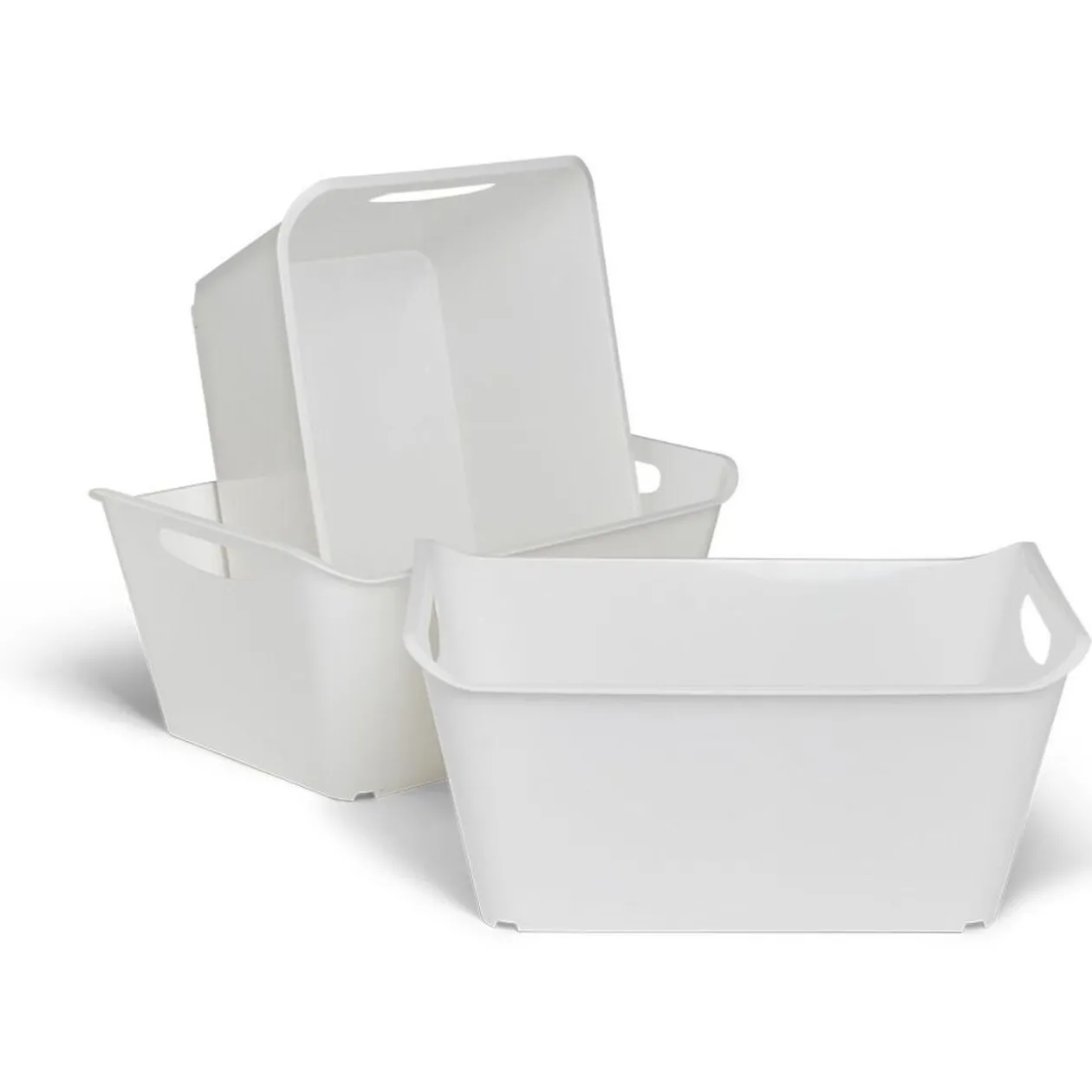 Bac de rangement 18L x3