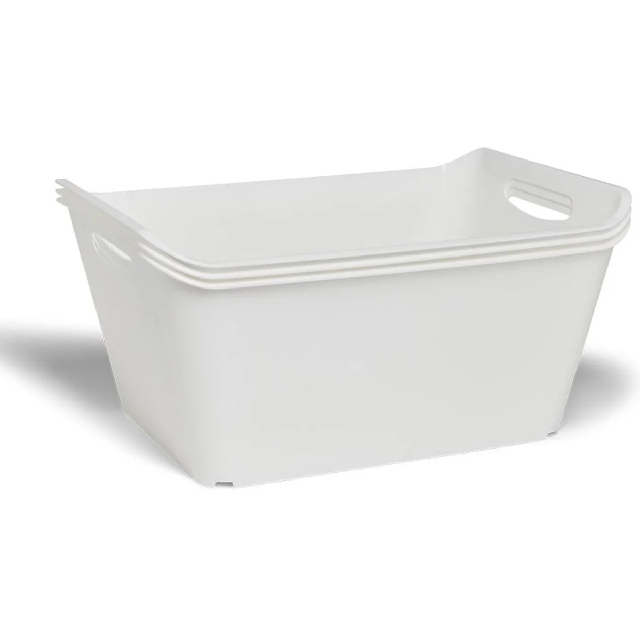 Bac de rangement 18L x3