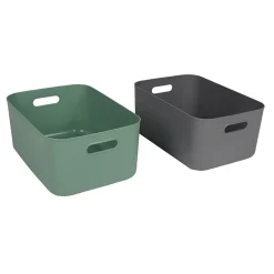 Bac de rangement plastique moyen modèle 14L
