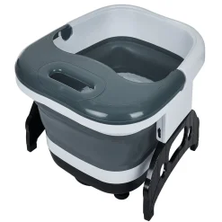 Bain de pied pliable blanc