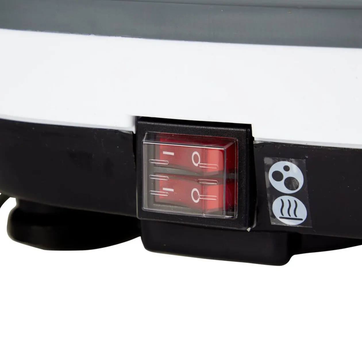 Bain de pied pliable blanc