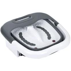 Bain de pied pliable blanc