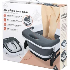 Bain de pieds spa électrique pliable