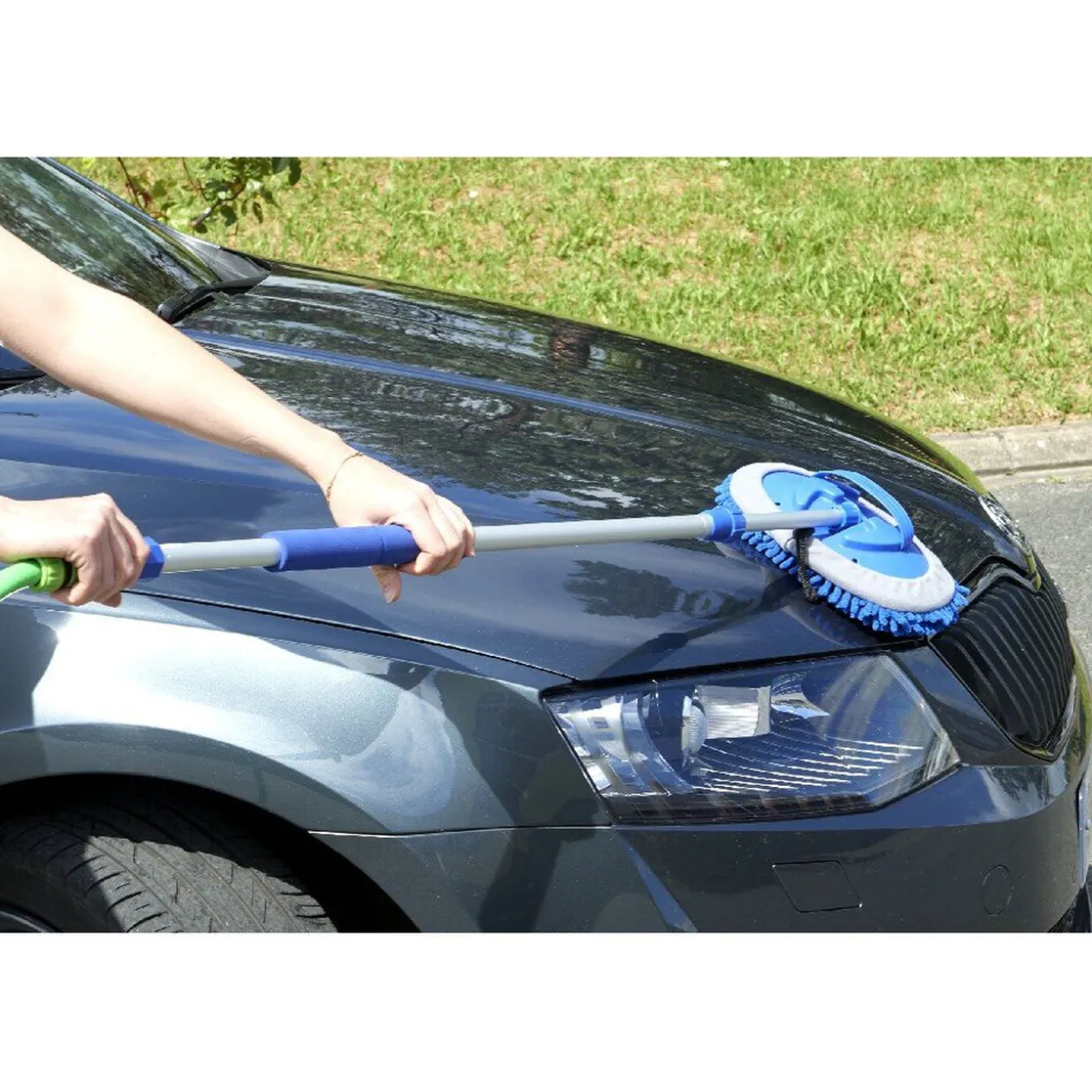 Balai brosse de nettoyage pour voiture et sol