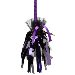 Balai de sorcière noir pour enfant