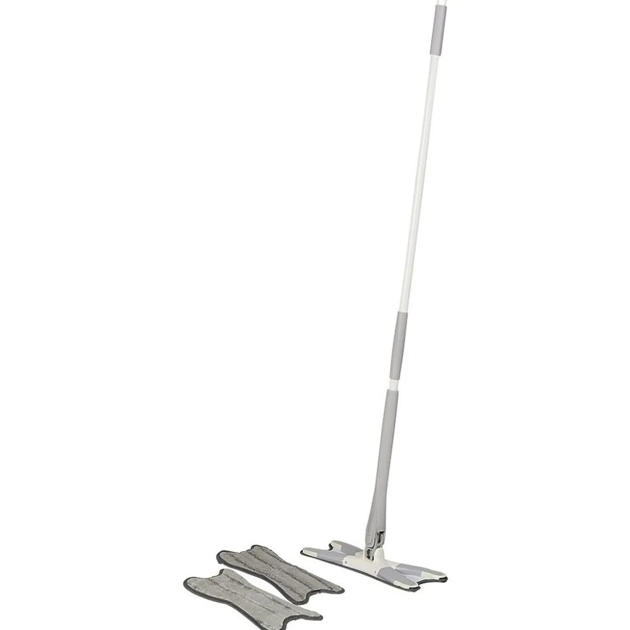 Balai essoreur et 2 recharges Tourbimop blanc et gris