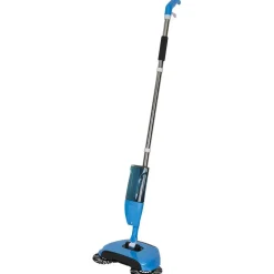 Balai magique ramasse miettes avec spray bleu 2 en 1