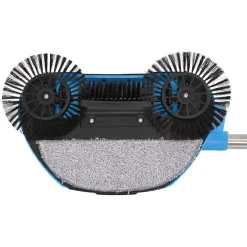Balai magique ramasse miettes avec spray bleu 2 en 1