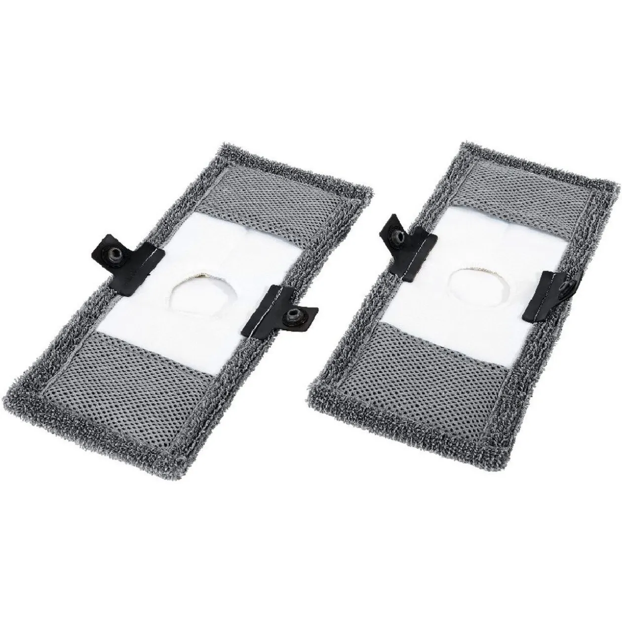 Balai seau essoreur 2 en 1 vert et gris