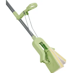 Balai serpillère éponge avec microfibre et essorage intégré